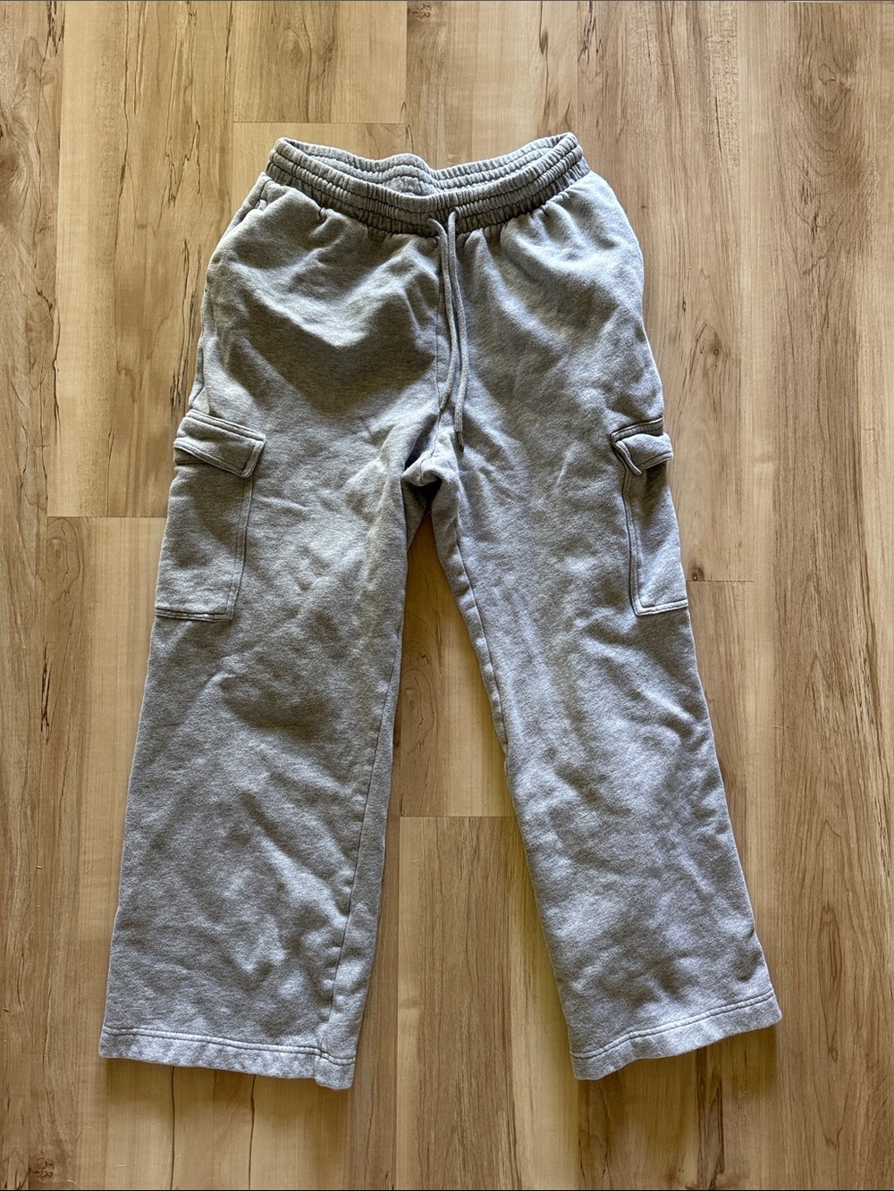 Old Navy Heather Gray So Comfy Cargo Sweatpants